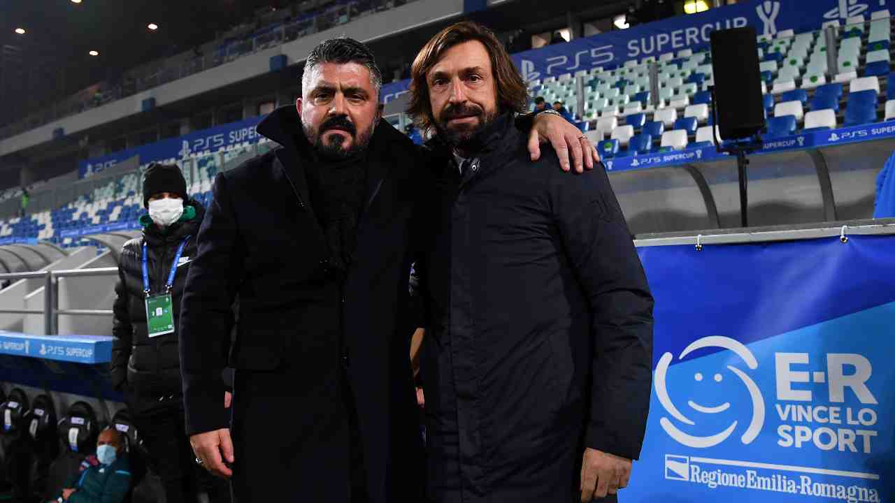 Pirlo e Gattuso