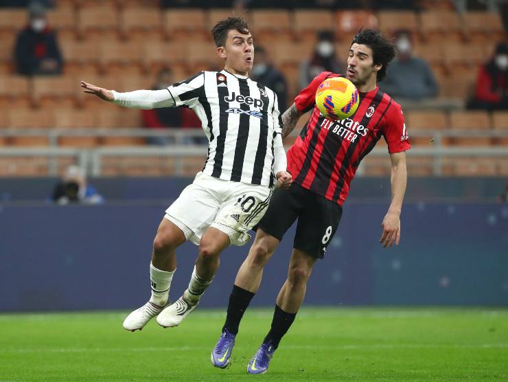 Dybala e Tonali - Getty Images