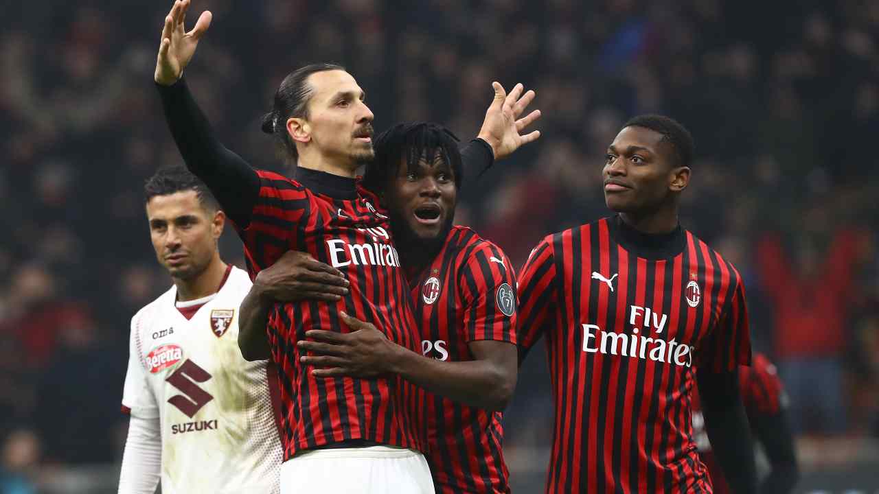 Ibra e Kessiè - Getty Images