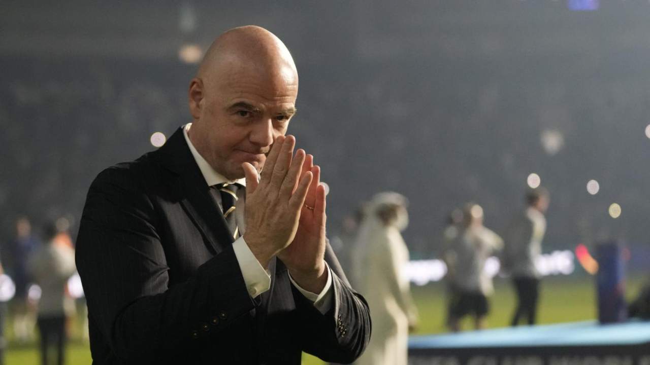 Gianni infantino pres Fifa - foto LaPresse