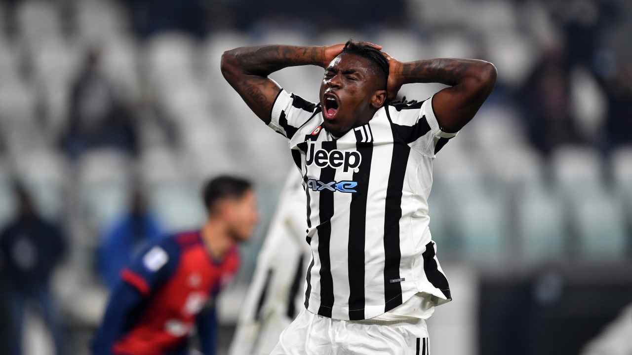 Moise Kean mani capelli - Getty Images