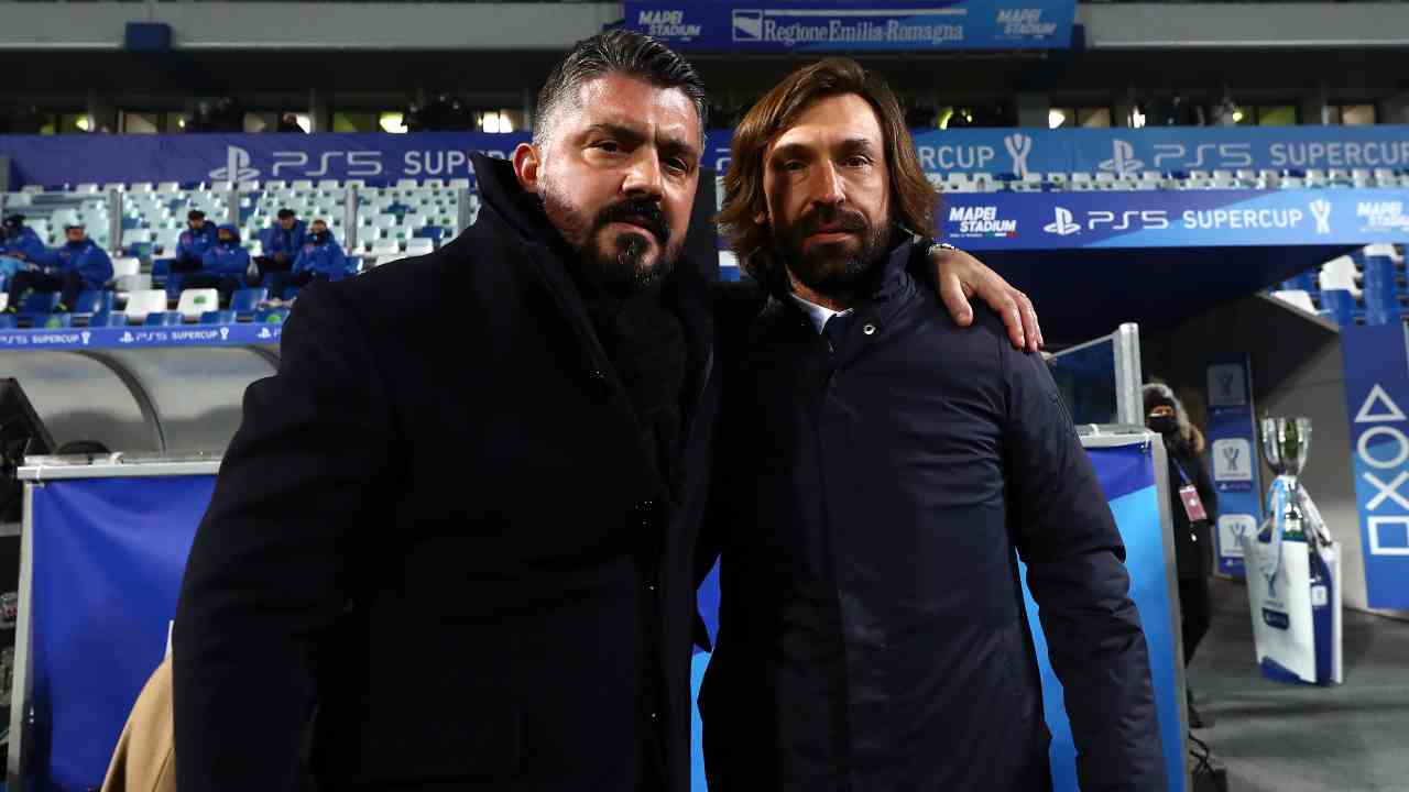 Pirlo e Gattuso