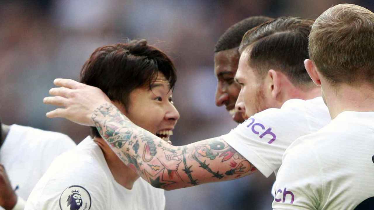 Son Tottenham - foto LaPresse