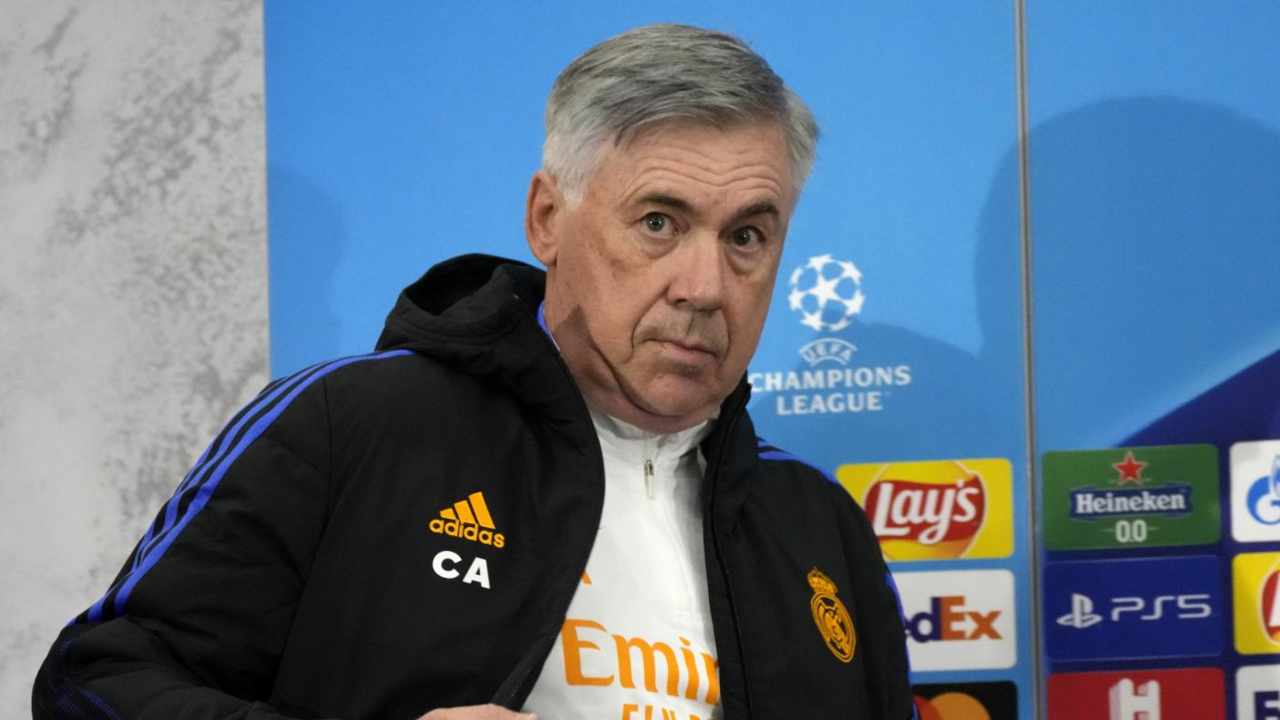 Ancelotti al Real - foto LaPresse