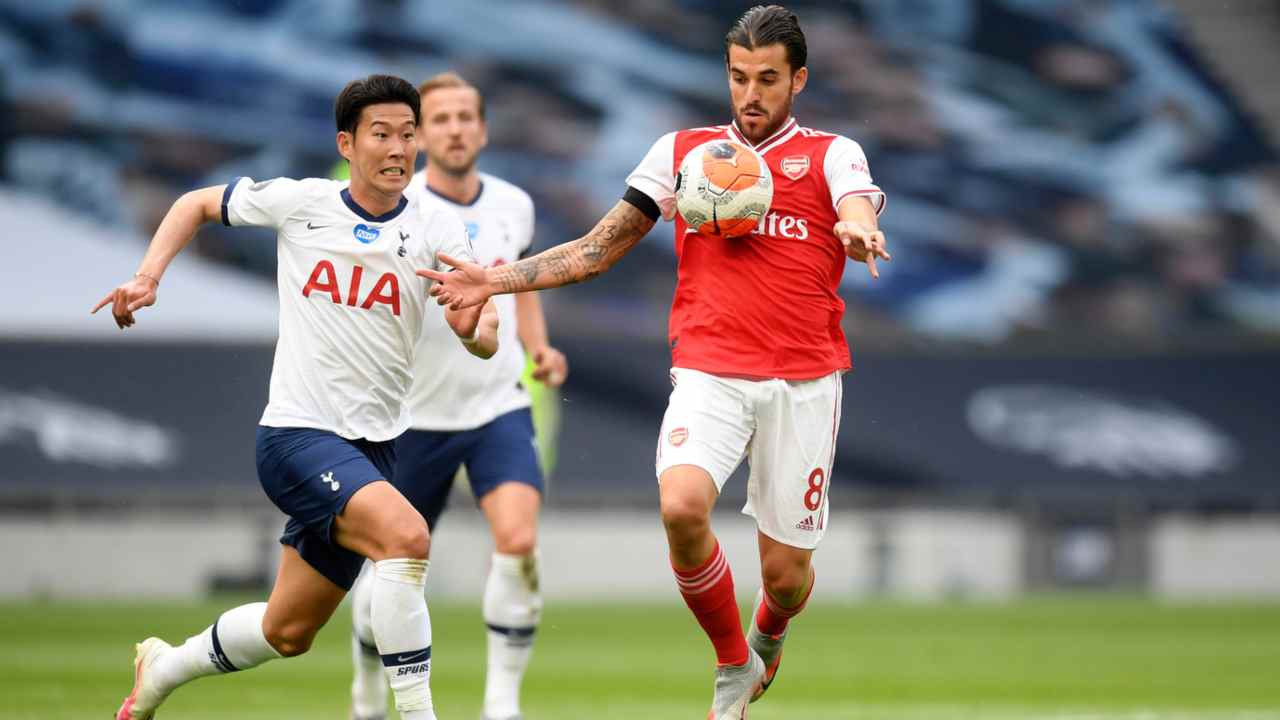 Arsenal-Tottenham - foto LaPresse