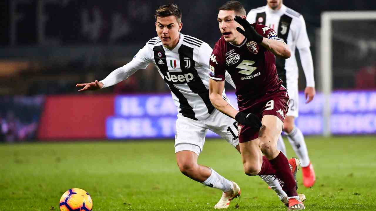 Belotti e Dybala - foto LaPresse