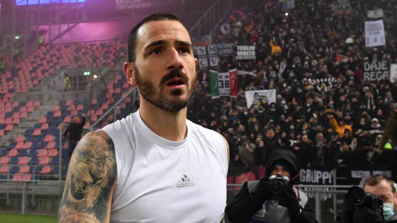 Bonucci a Bologna - foto LaPresse