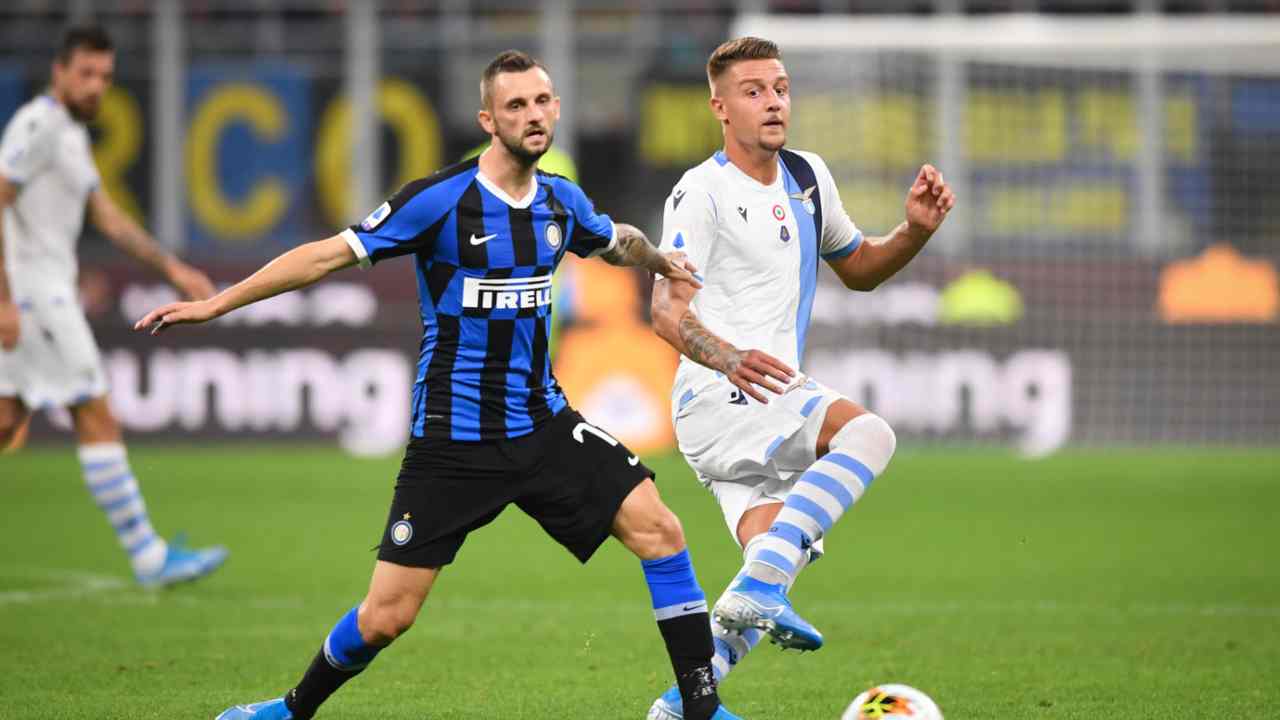 Brozovic e Milinkovic - foto LaPresse