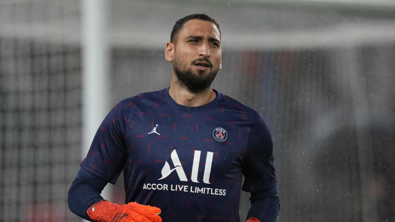 Donnarumma al PSg - foto LaPresse