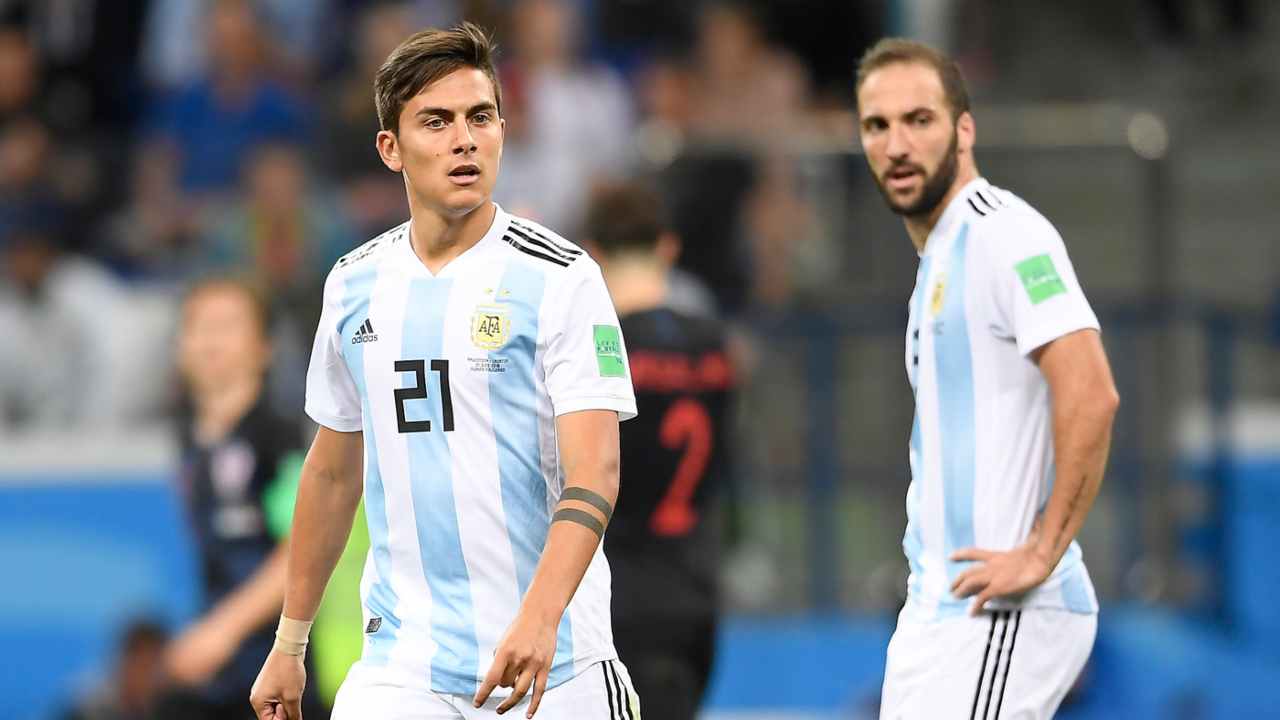 Paulo Dybala e Higuain - foto LaPresse