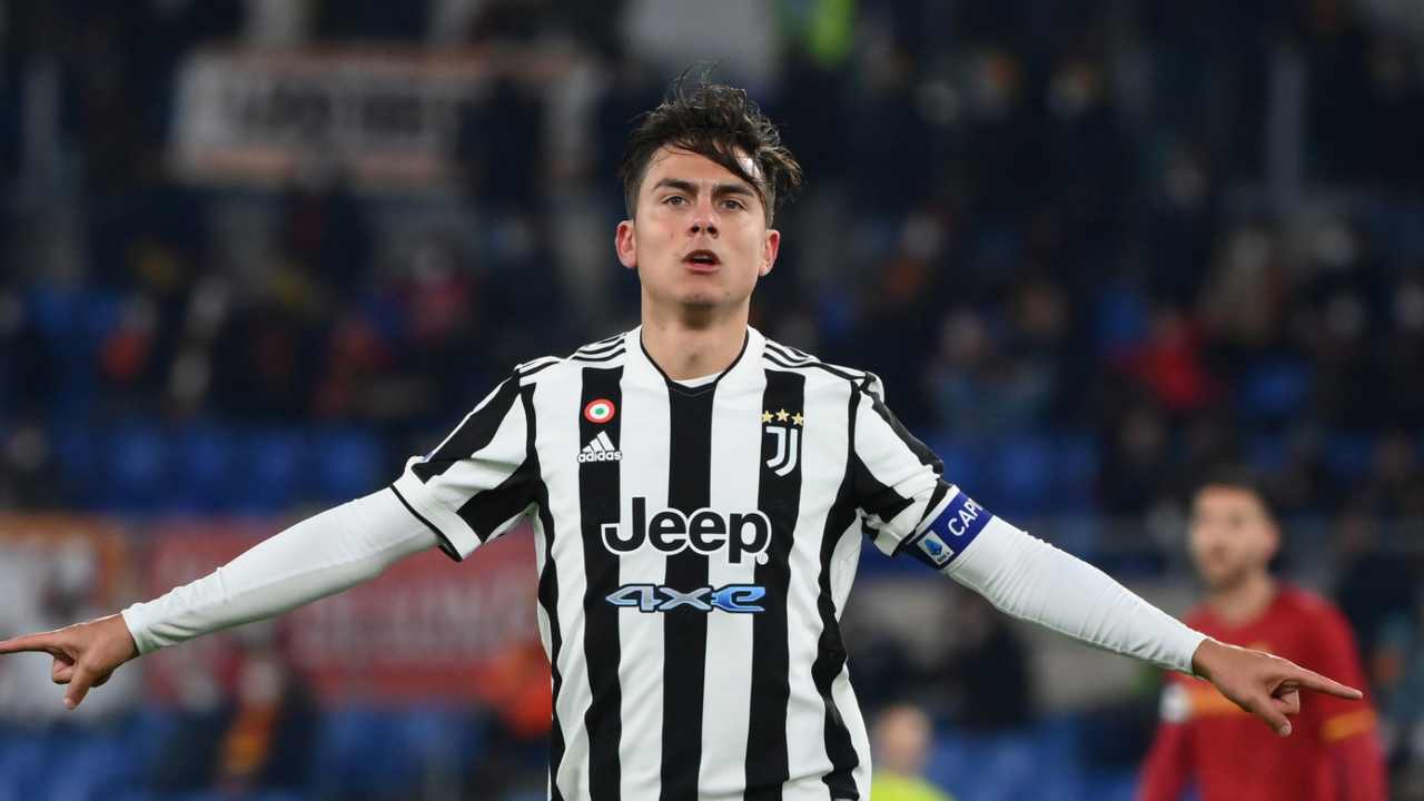 Dybala sta esultando - foto LaPresse