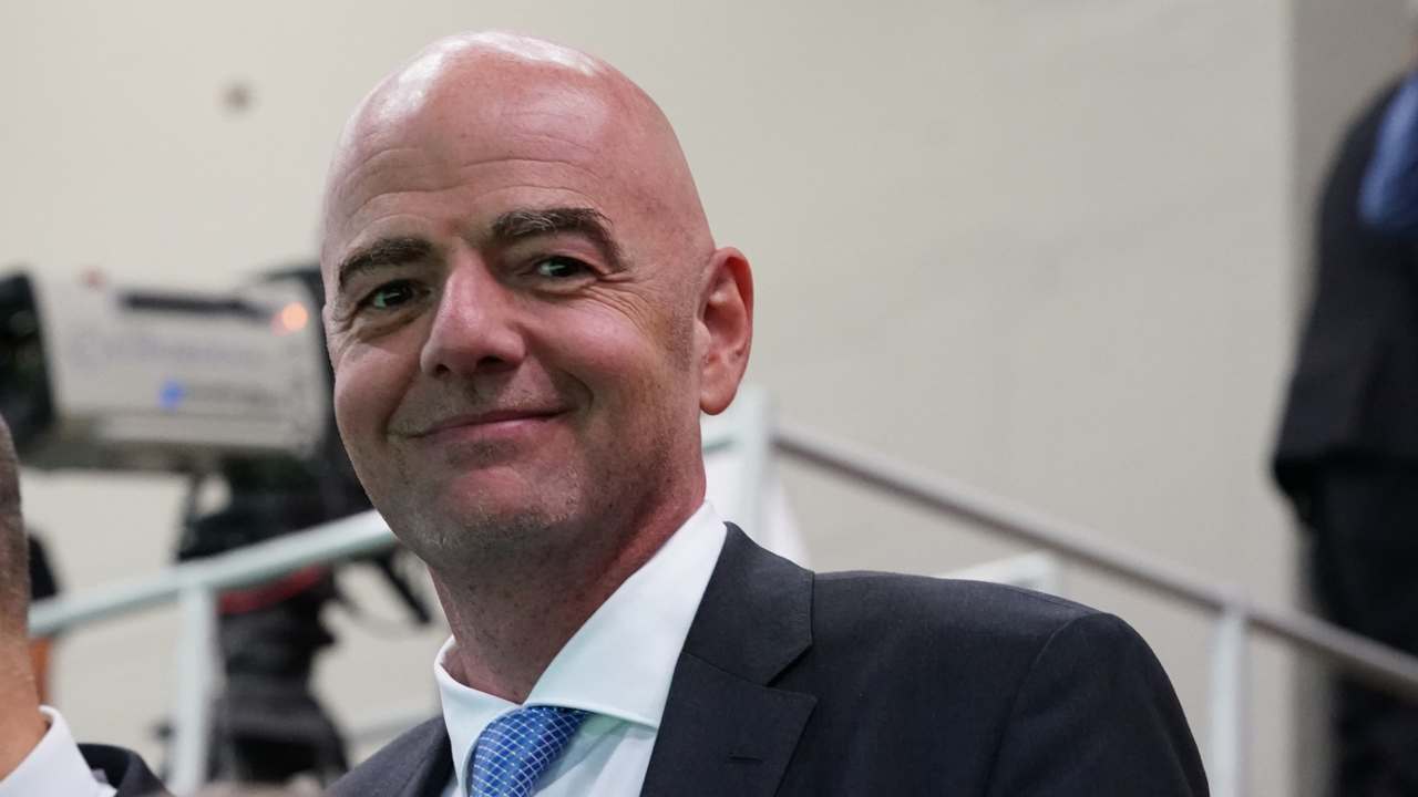 Gianni Infantino pres. Fifa - foto LaPresse