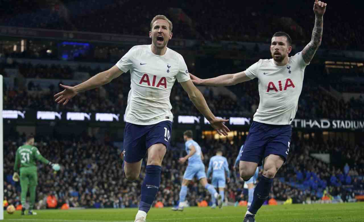 Harry Kane esulta - foto LaPresse