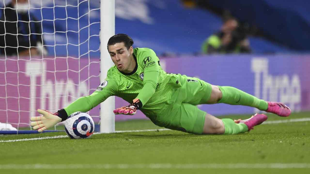 Kepa in campo - foto LaPresse