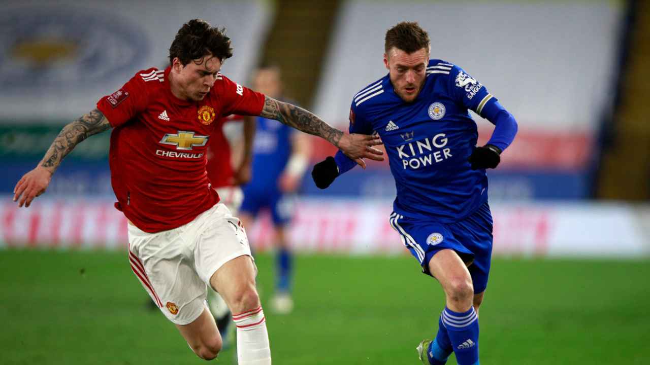 Leicester-M.United - foto LaPresse