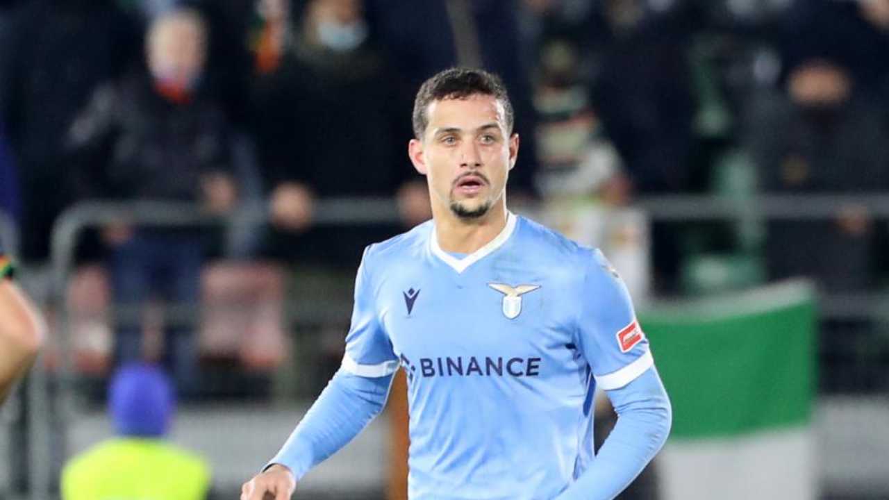 Il laziale Luiz Felipe - foto LaPresse