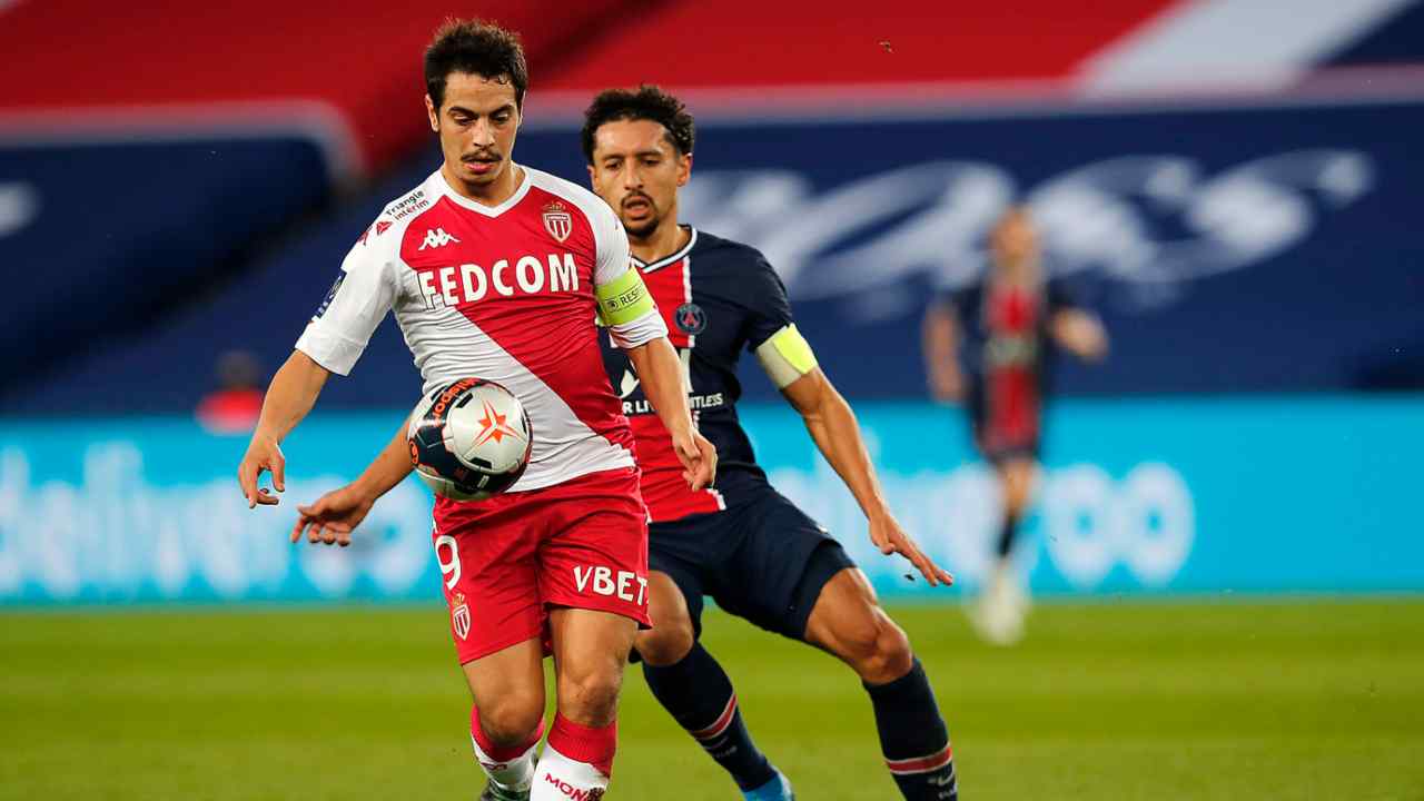 Monaco Psg in campo - foto LaPresse