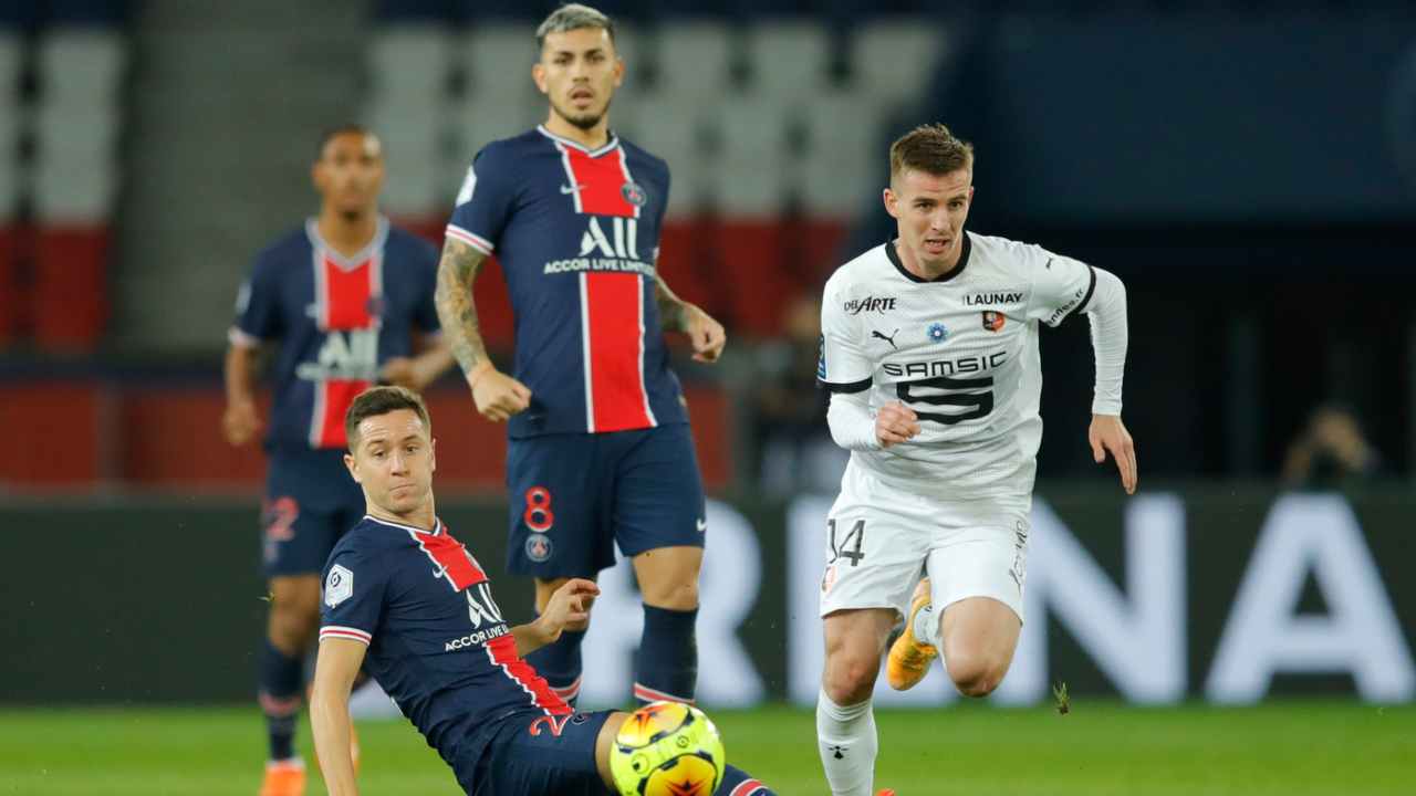 Psg - Rennes - foto LaPresse