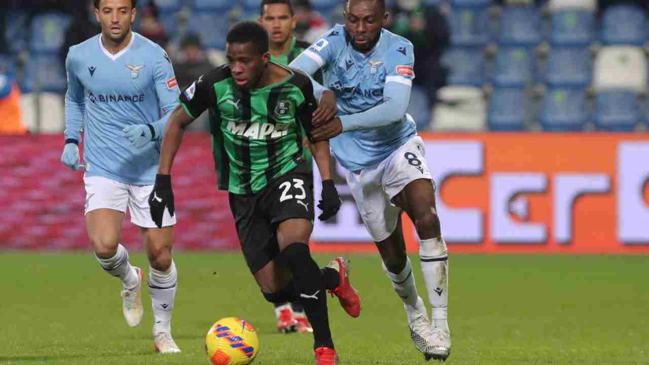 sassuolo-lazio - foto LaPresse