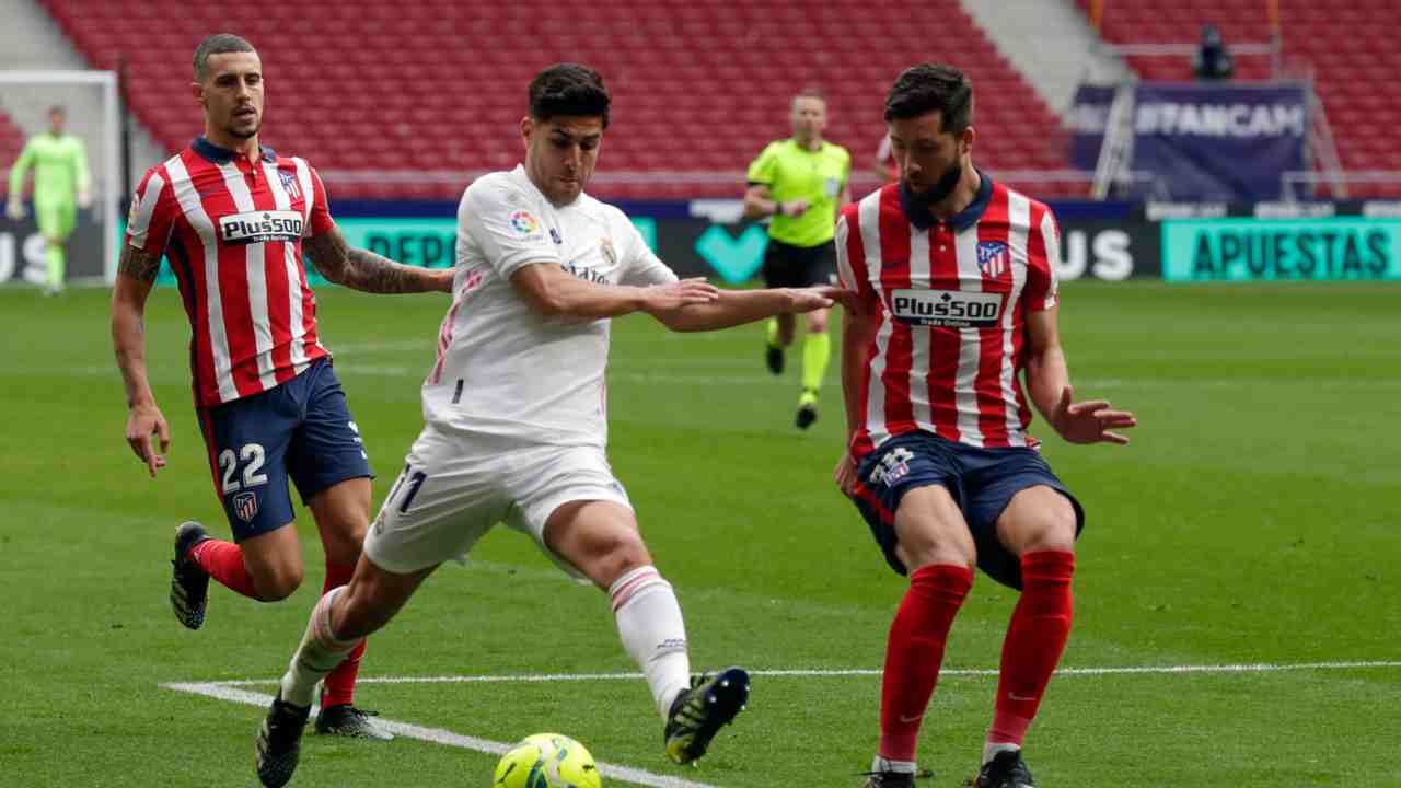 derby di Madrid - foto laPresse