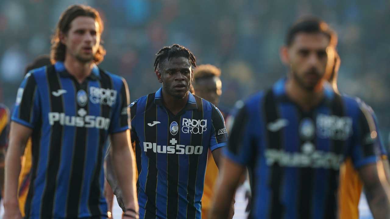 gruppo Atalanta - foto LaPresse