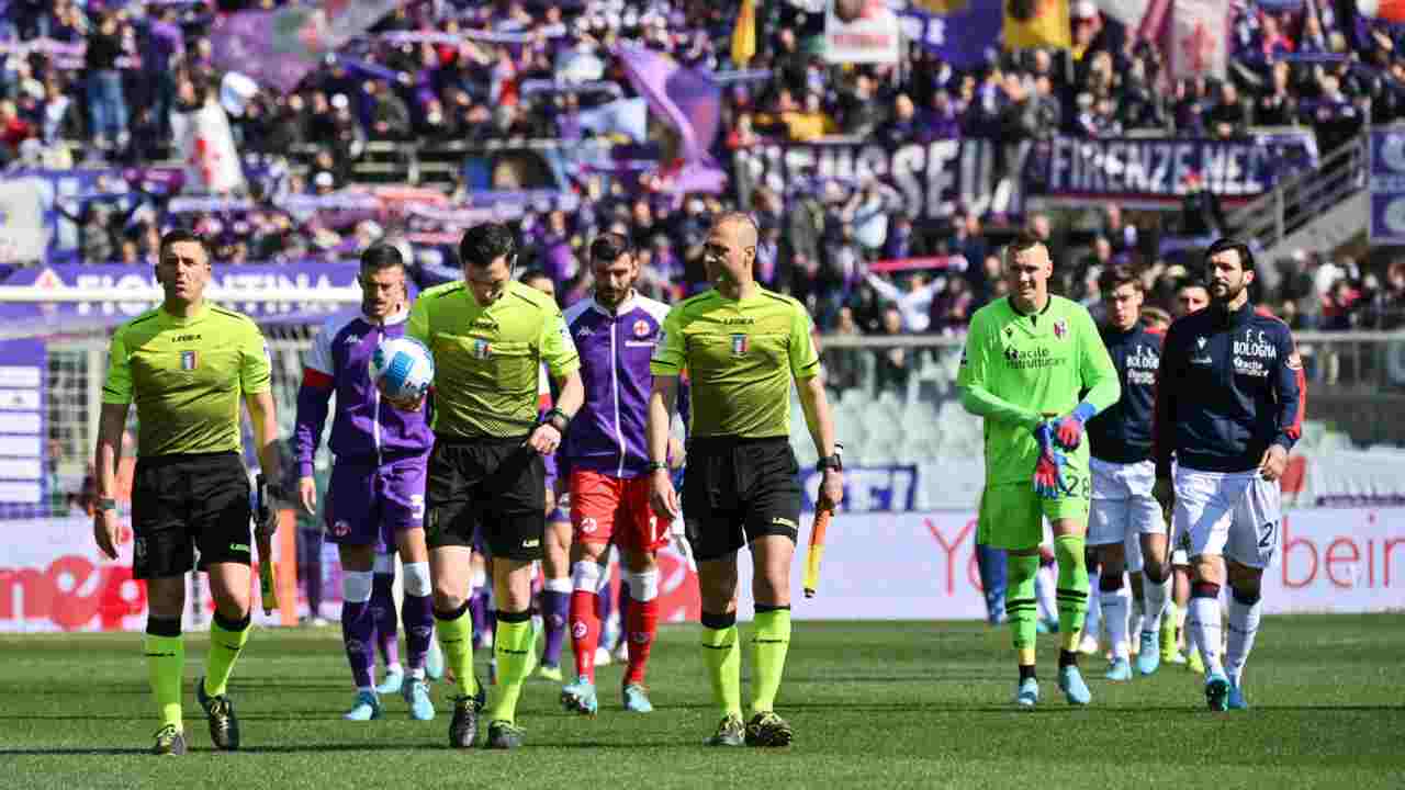 Fiorentina-Bologna ingresso - foto LaPresse