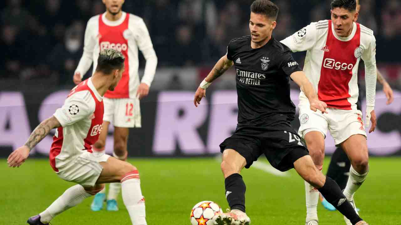 Ajax-Benfica foto LaPresse