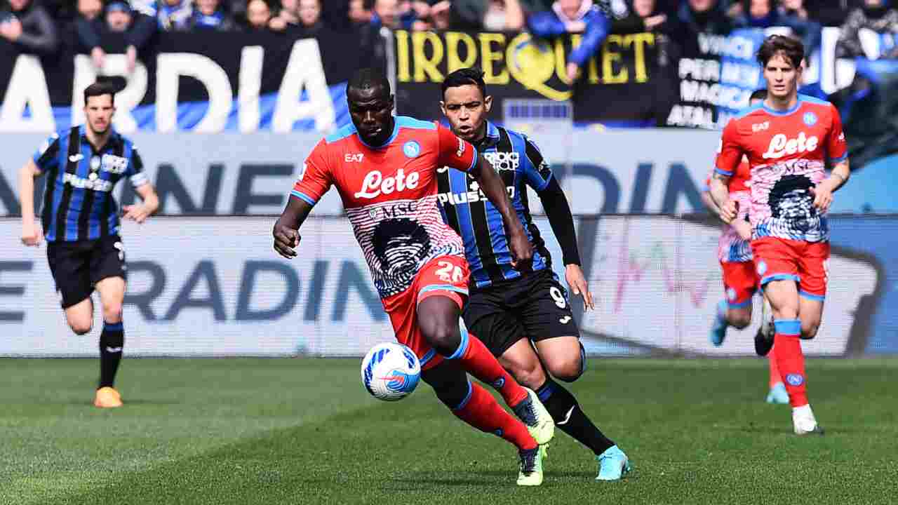 Atalanta-Napoli foto LaPresse