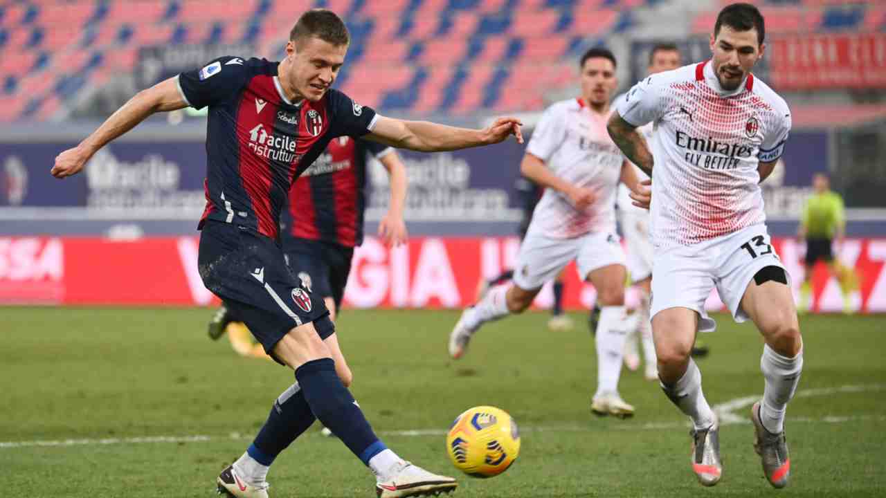 Bologna-Milan - foto LaPresse