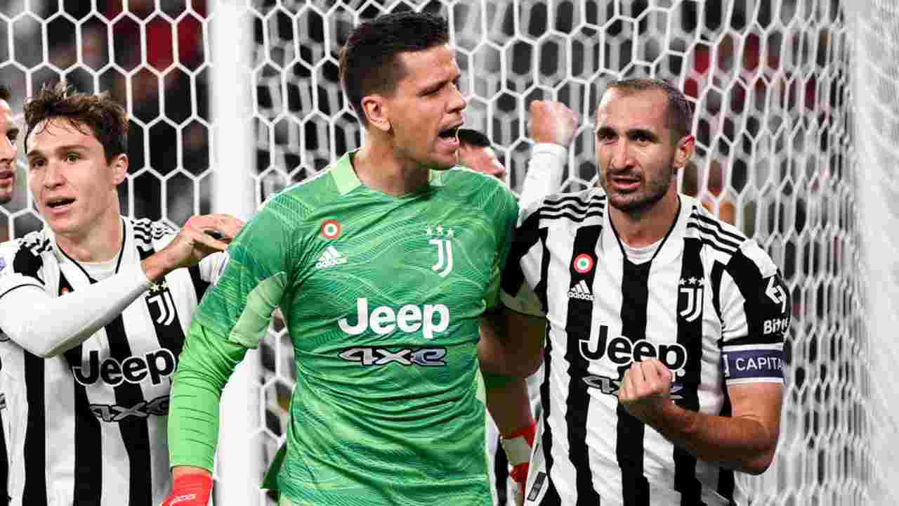 Chiesa, portiere e Chiellini foto laPresse