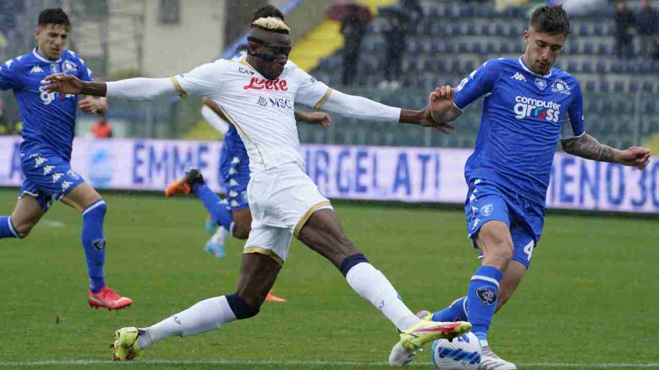 Empoli-Napoli 3-2 - foto LaPresse