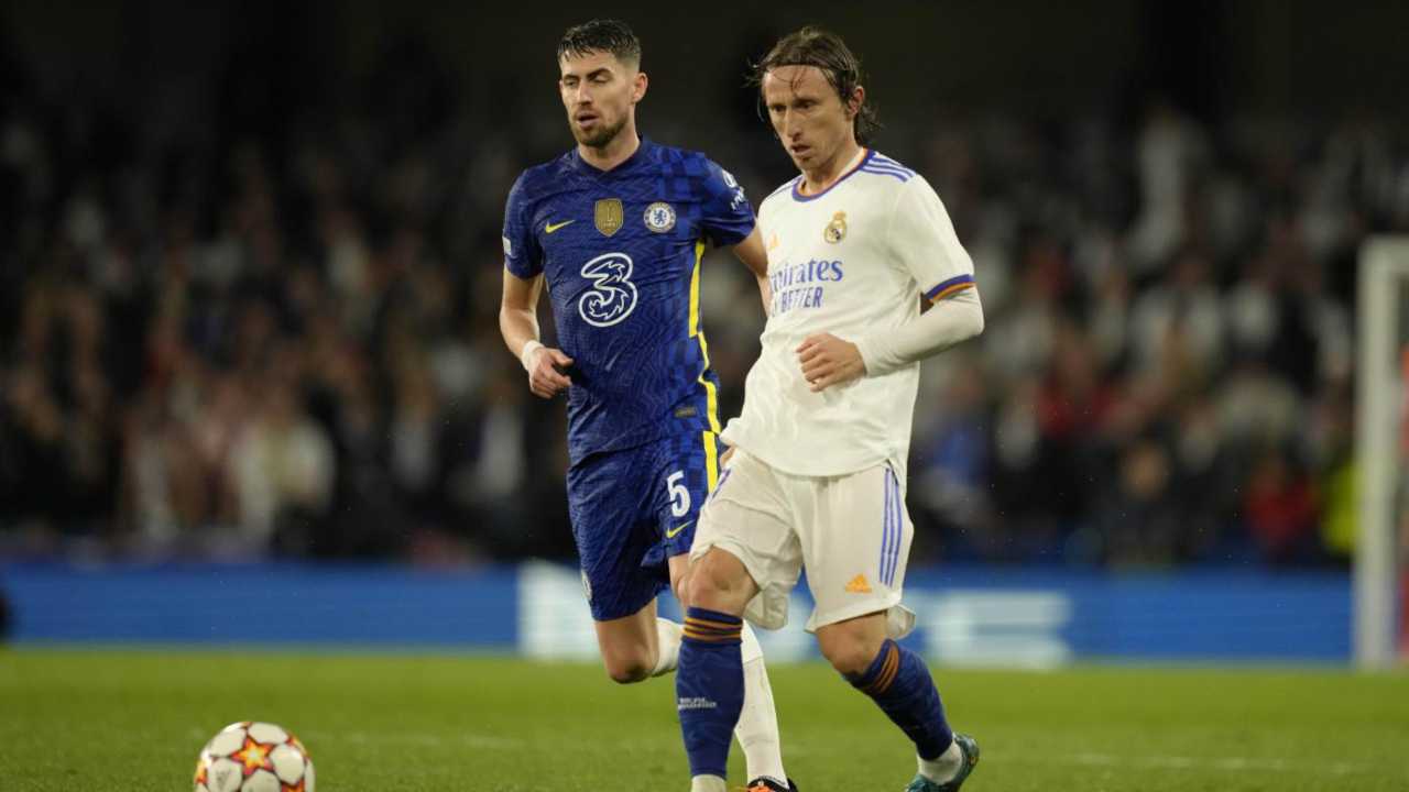 Jorginho Modric - foto LaPresse