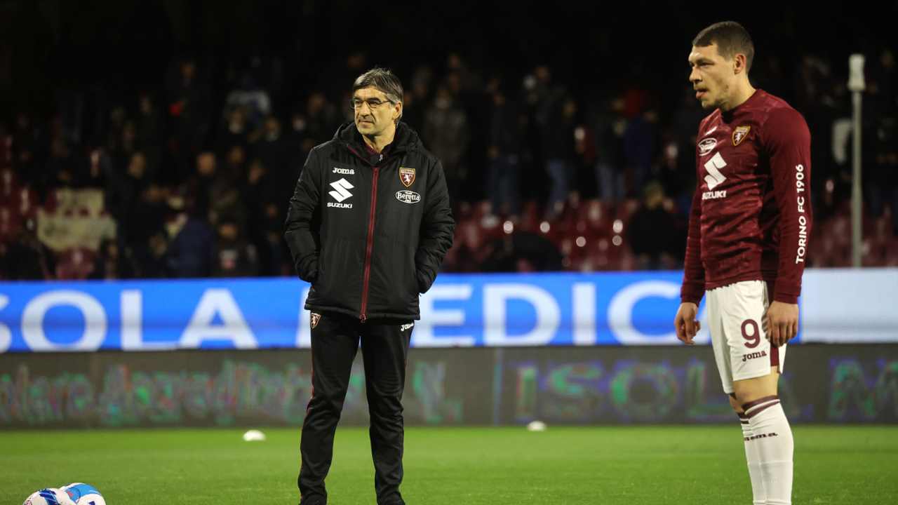 Juric e Belotti - foto LaPresse