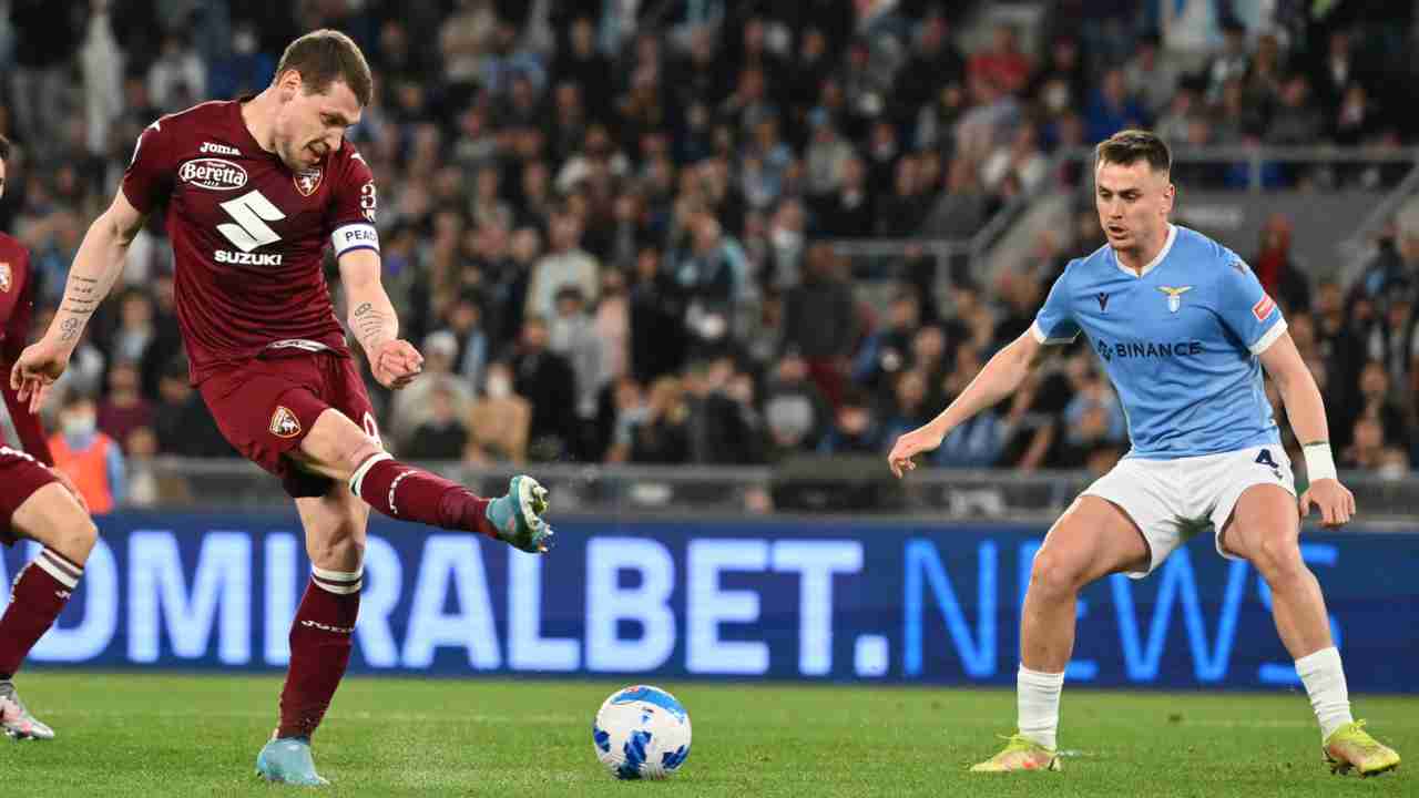 Lazio-Torino foto LaPresse