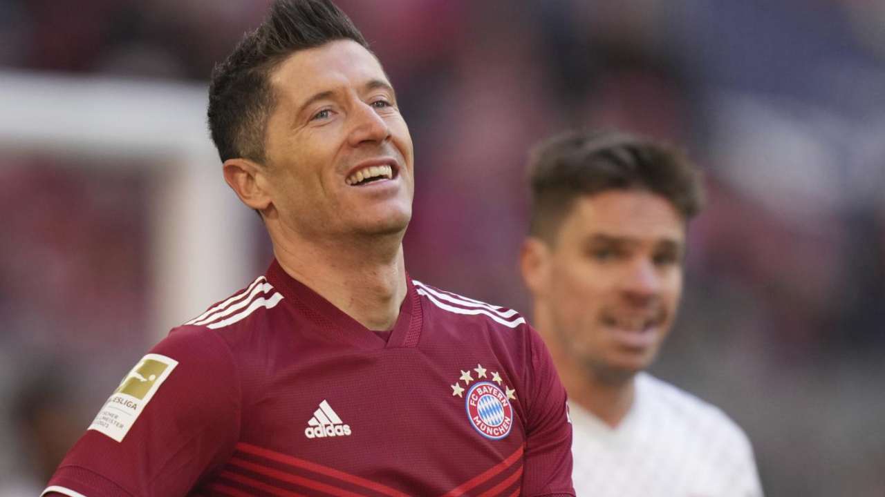 Lewandowski bayern - foto LaPresse