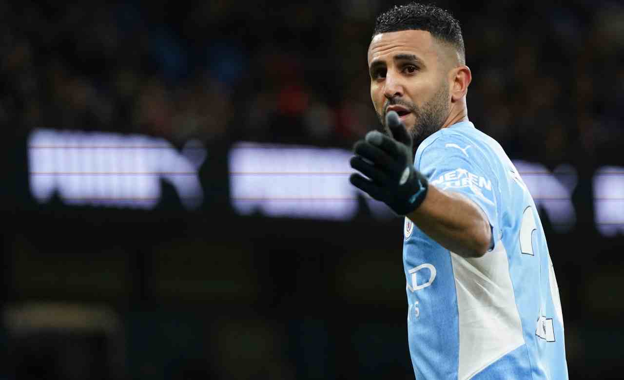 Mahrez pronto a dire addio al City_ il Milan e la nuova proprietà ci pensano (LaPresse)