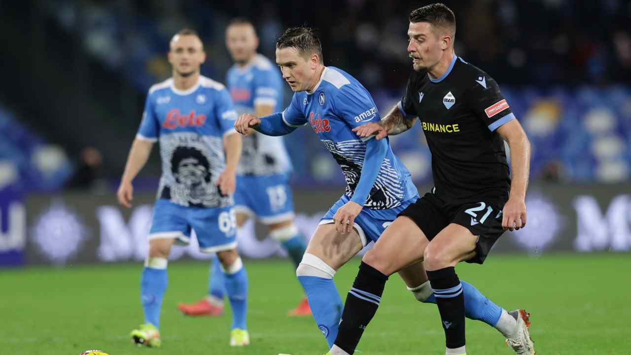 Zielinski e Milinkovic -foto LaPresse