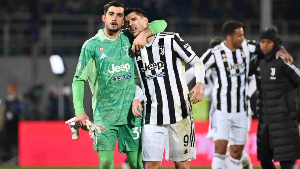 Perin e Morata - foto laPresse