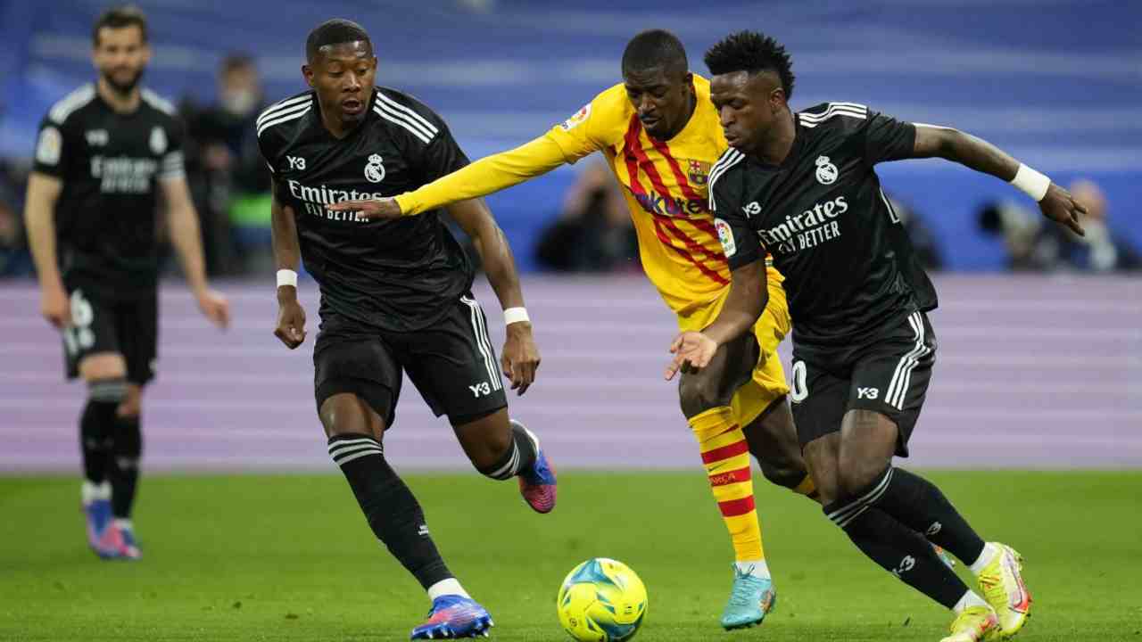 Real vs Barca - foto LaPresse