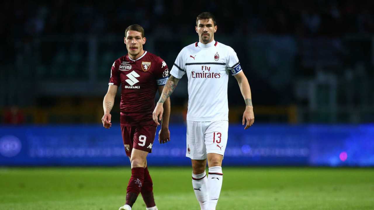 Romagnoli e Belotti - foto LaPresse