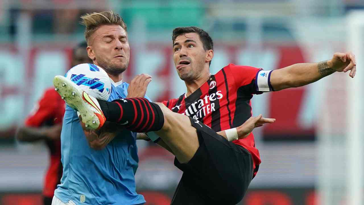 Romagnoli e Immobile - foto LaPresse