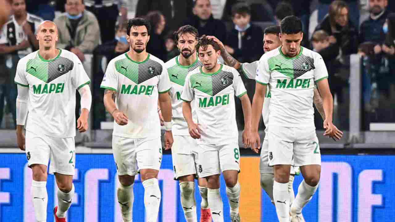 gruppo Sassuolo - foto LaPresse