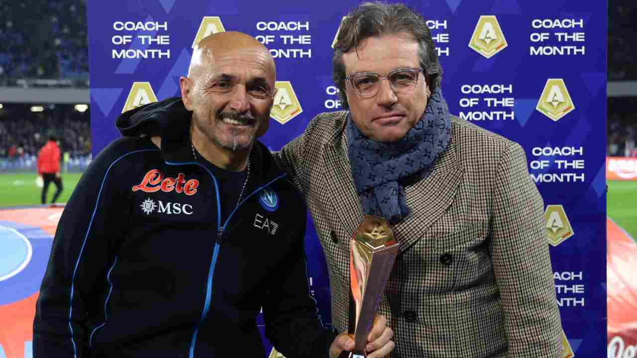 Spalletti e Giuntoli - foto LaPresse