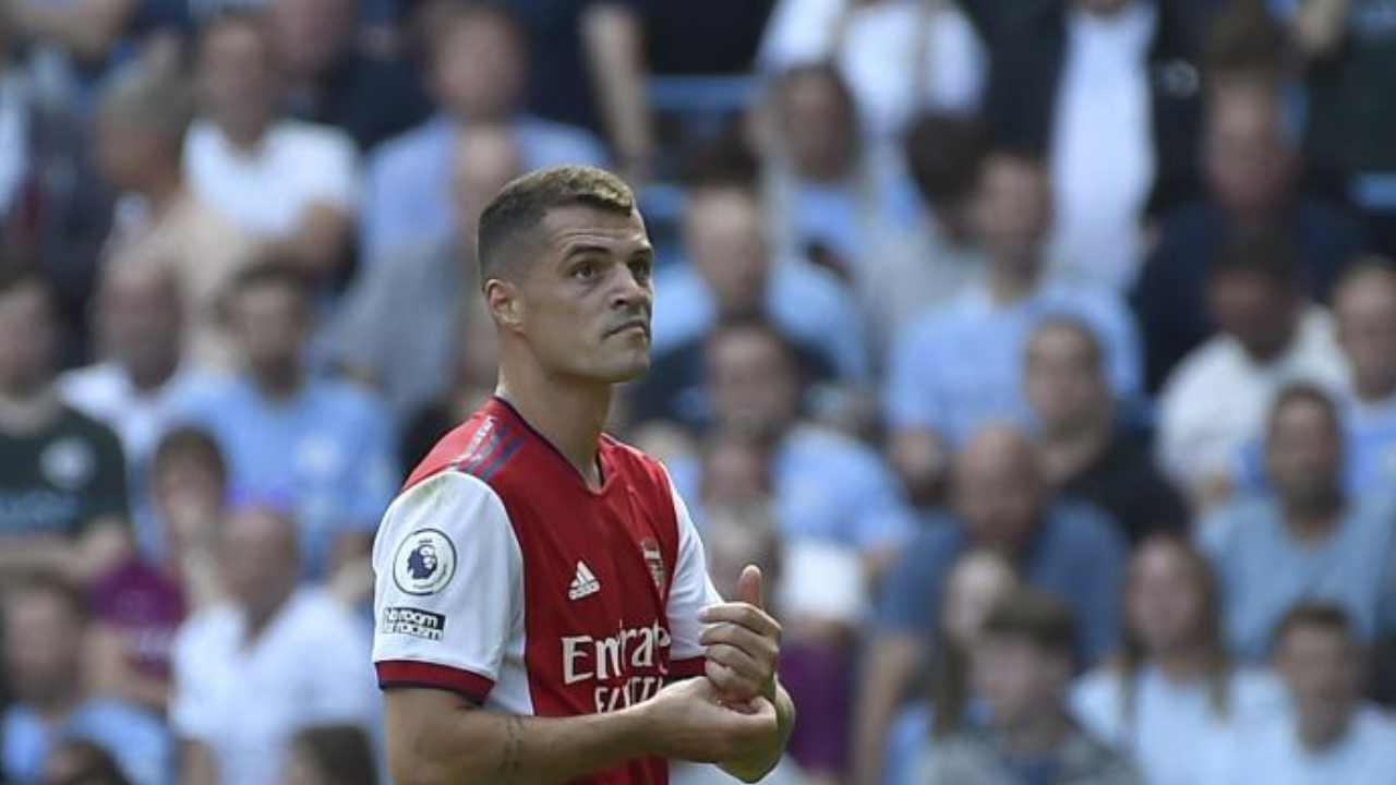 xhaka arsenal - foto LaPresse