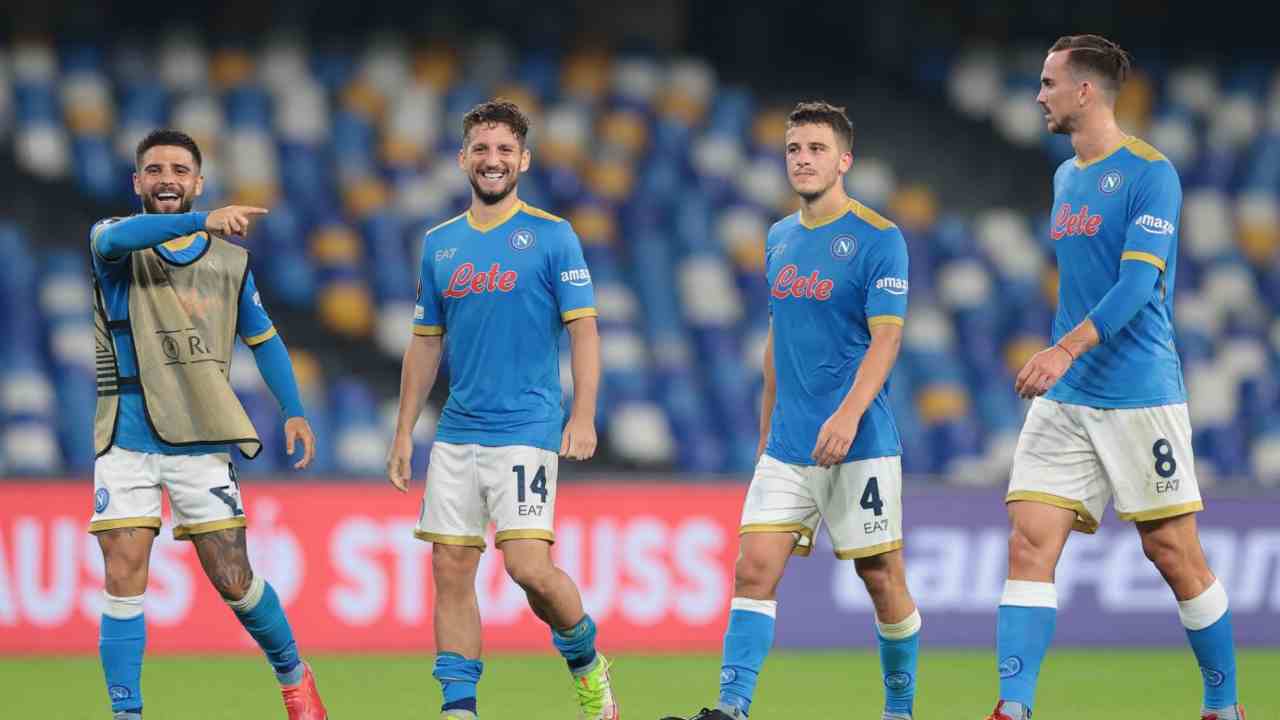 Insigne e altri tre - foto LaPresse