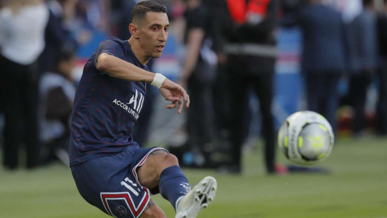 Di Maria tiro a giro - foto LaPresse