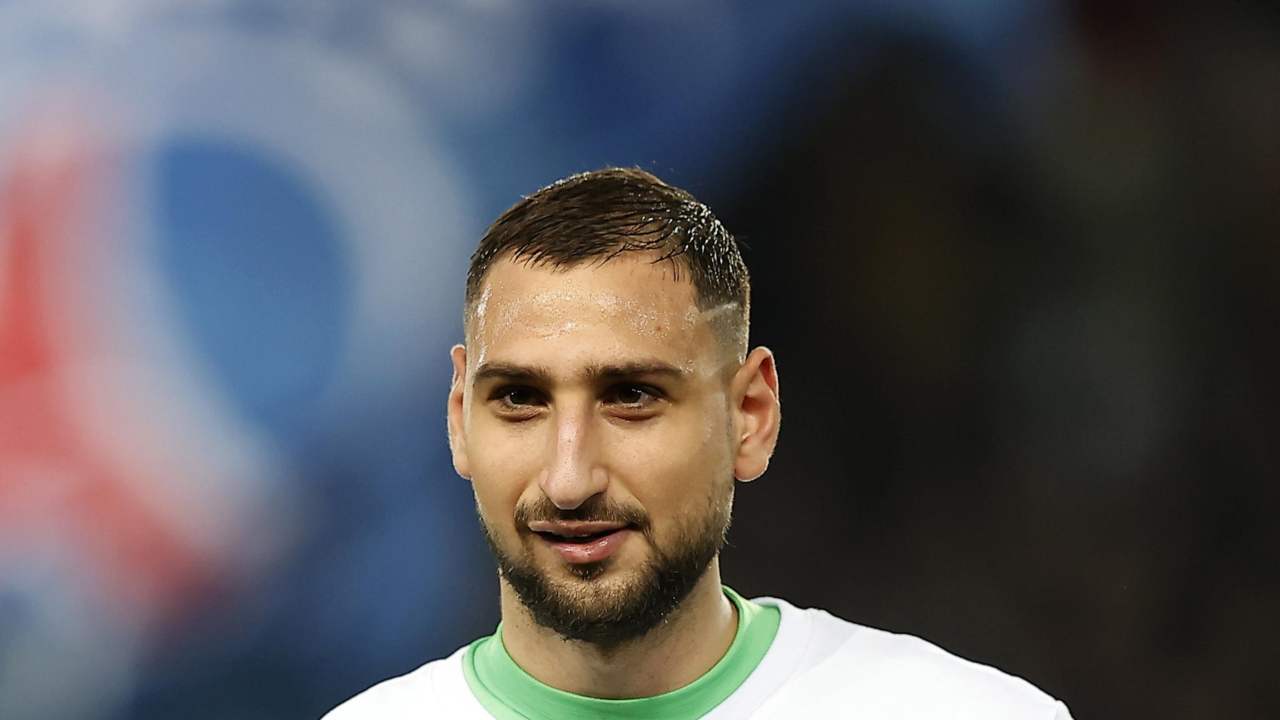 Donnarumma primo piano - foto Ansa