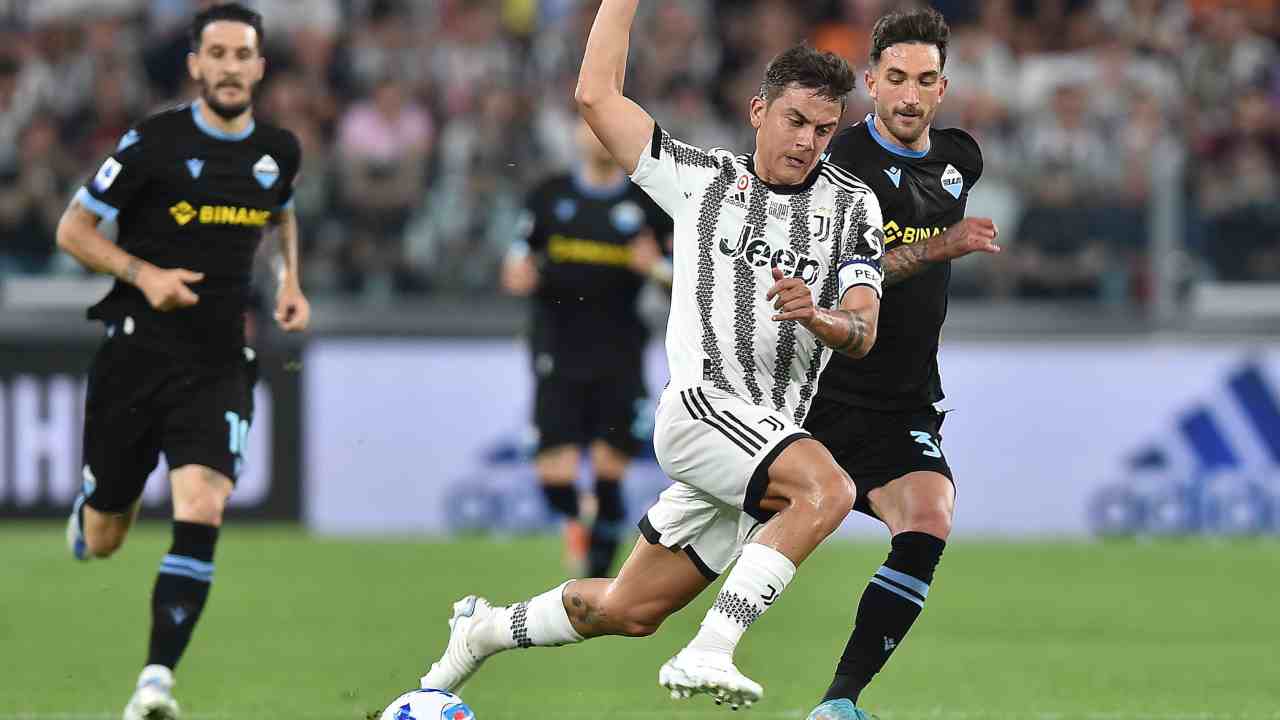 Dybala vs Lazio foto Ansa