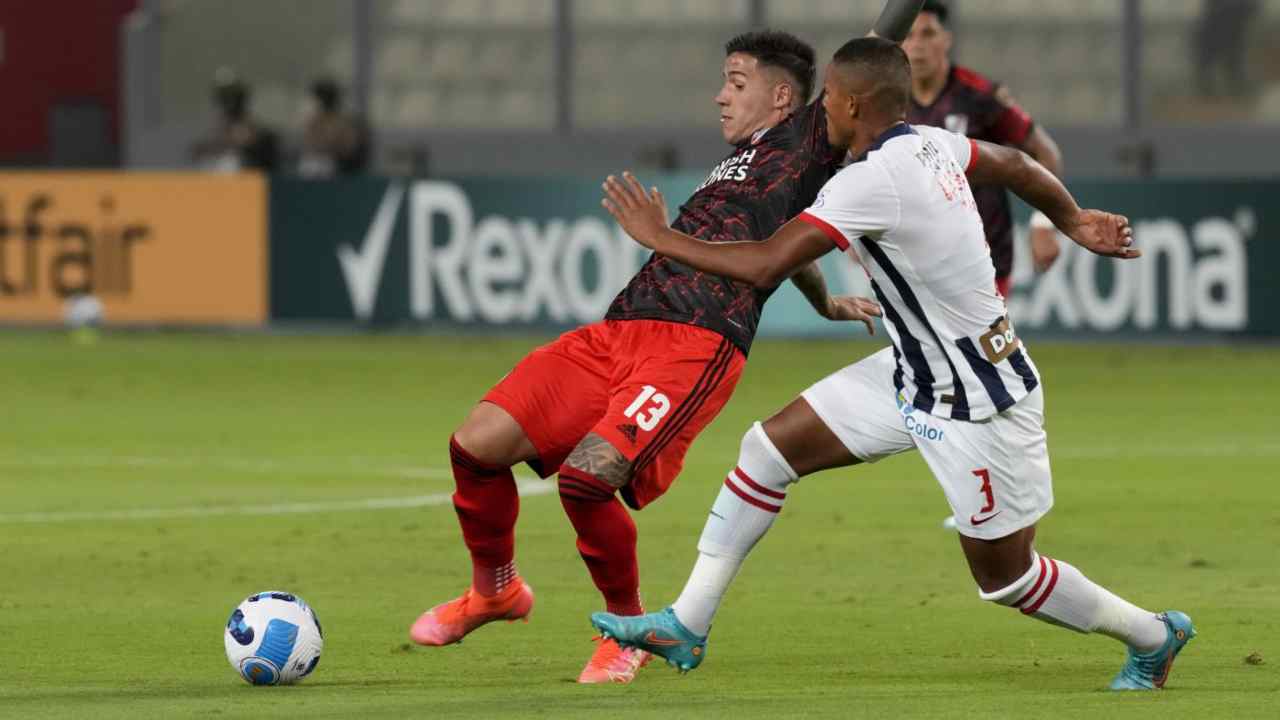 fernandez in campo foto LaPresse