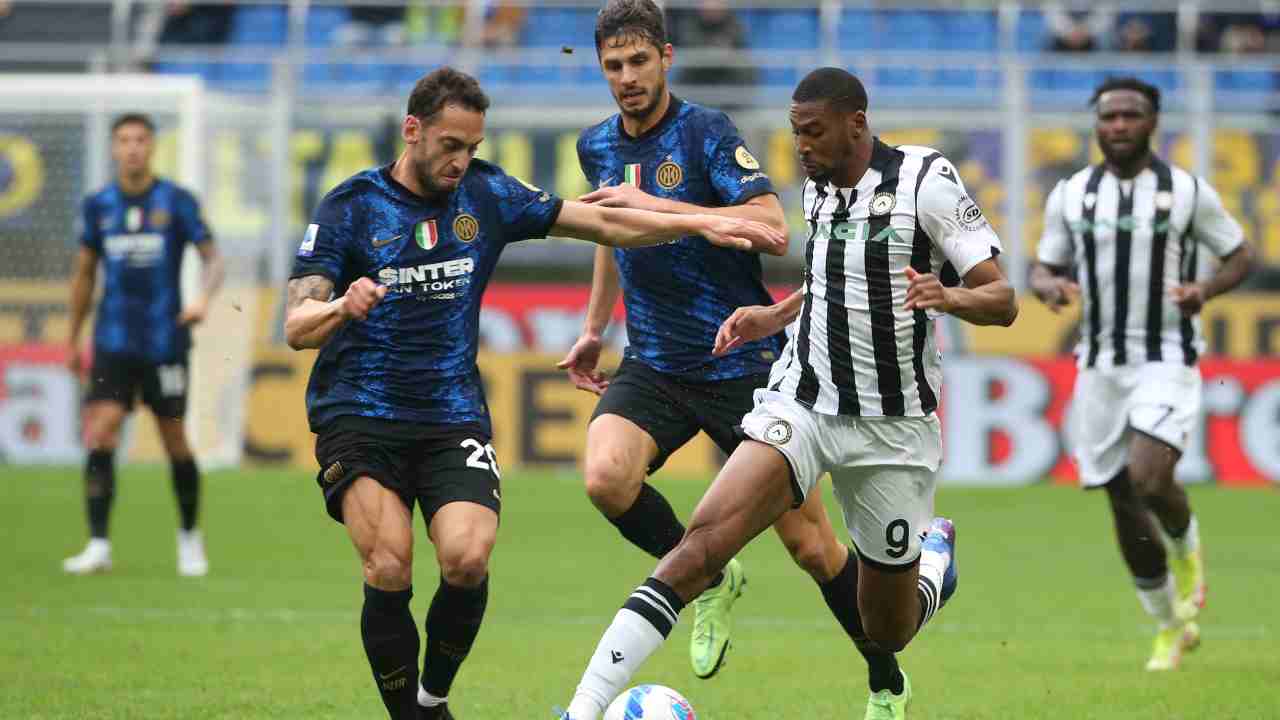 Inter-Udinese foto Ansa